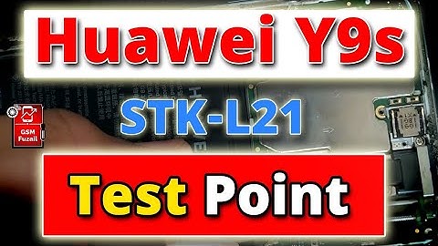 🔥 Huawei Y9S (STK-L21) Test Point | Huawei Y9S STK L21 without use modified cable edl point 1.0 port