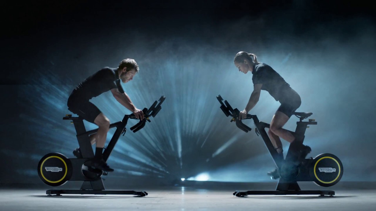 indoor cycling technogym