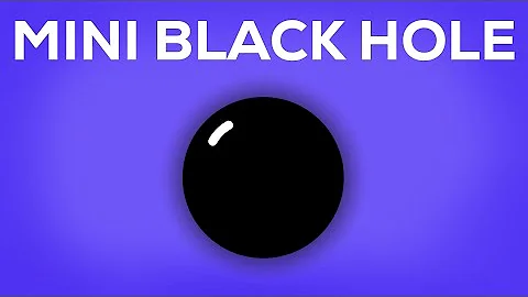 What if there was a black hole in your pocket?