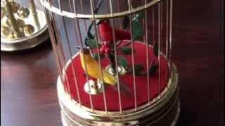 Bird music box