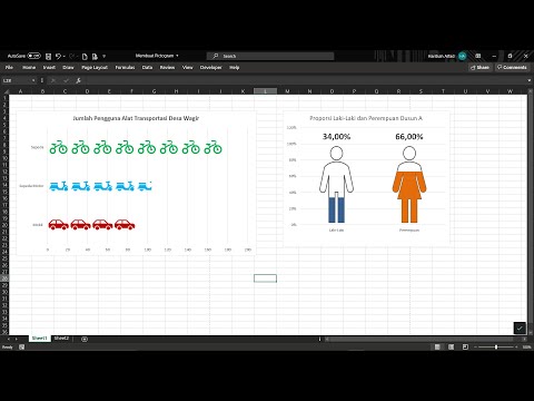 Cara Membuat Pictogram Infografis di Excel