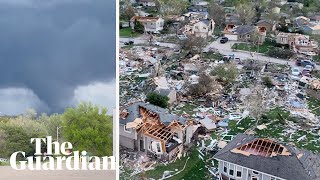 Tornadoes touch down in Nebraska, leaving devastating damage by Guardian News 67,548 views 1 day ago 1 minute, 25 seconds