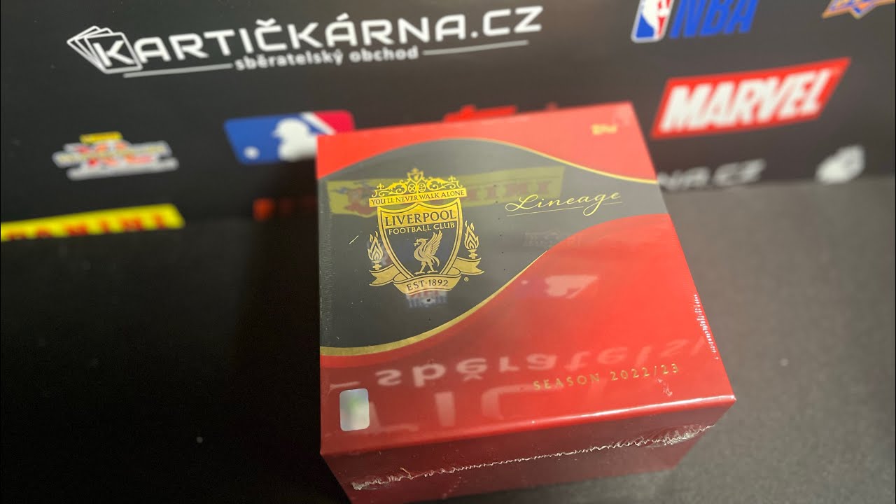 Unboxing 2022-23 Topps Lineage Liverpool FC Luxury Hobby Box