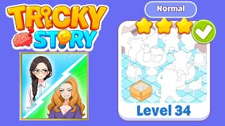 Tricky story normal level 34 solution walkthrough 