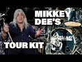 Mikkey dee  scorpions  tour kit rundown