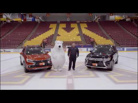 White Bear Mitsubishi - Gopher Hockey Outtakes - Witte beer op ijs