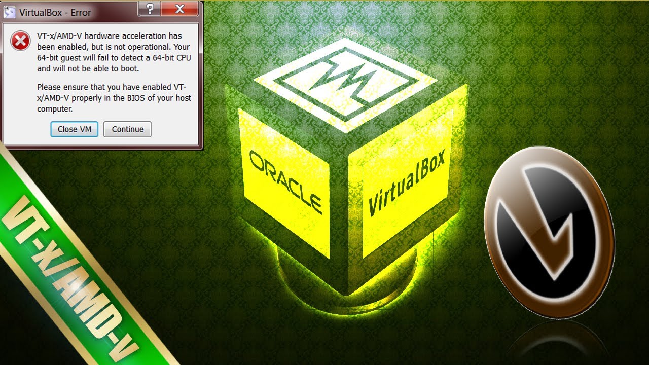 Amd v is not available. VIRTUALBOX Error. VIRTUALBOX Error in supr3hardenedwinrespawn.