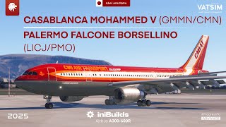 🔴 Microsoft Flight Simulator: 400 Subscribers - Casablanca to Palermo | VATSIM Livestream 🔴