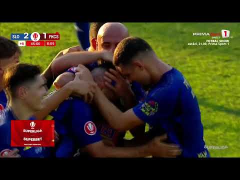 GOOOL! Slobozia - Csikszereda 2-1. Meciul fazelor fixe! Aganovic înscrie direct din lovitură liberă
