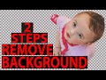 How To Remove Background Just 1 Click In Photo Shop