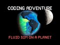 Coding Adventure: Planetary Fluid Simulation