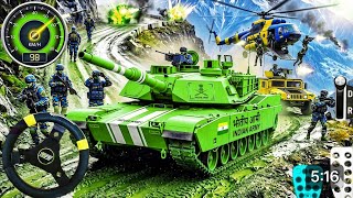 US Army Cargo Truck Simulator 3D 🚛 | Extreme Offroad Military Mission 😱 Real Army Truck Driving 2026 screenshot 1