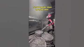 Industrial robot #factory #industrial #machine #robot #automobile #spraying