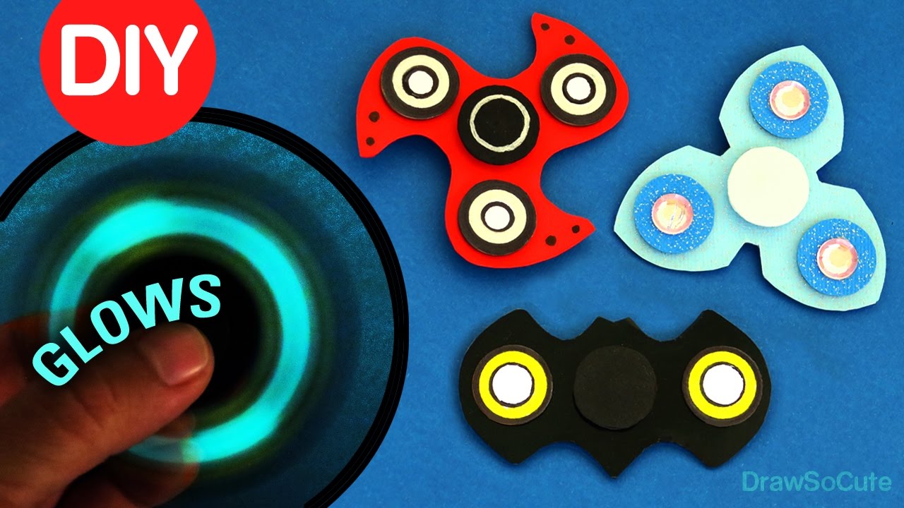 How To Make A Fidget Spinner Without