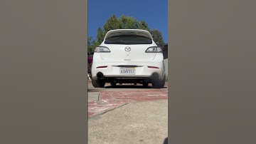 Mazdaspeed3 Corksport Catback + Test pipe exhaust sound