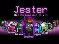 Corpse JESTER Bizarre High IQ Play in Among Us (custom mods)