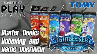Lightseekers TCG | Starter Decks Unboxing & Game Overview (Sponsored by Play Fusion and TOMY) screenshot 2