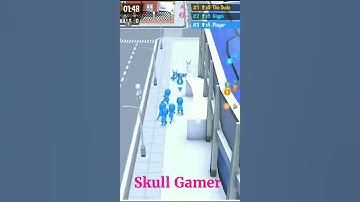 Crowd City gameplay Noob to Pro । Map Control level 1 new games play । Skull Gamer #Shorts #short