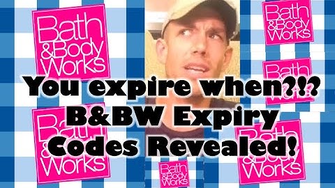 B&BW Expiration Codes Revealed! How to find Bath & Body Works Expiry Dates!