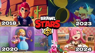 Brawl Stars Animation  (2017-2024) All Brawl Pass Seasons In One ANIMATION