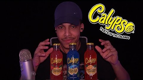 ASMR My FIRST Time Trying CALYPSO Juice🧃... (DRINKING SOUNDS)