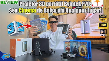 3D Movies Anywhere: Amazing Byintek P70 Mini Projector - Review