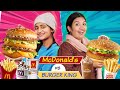 Mcdonalds vs burger king challenge with anantya  cookwithnisha