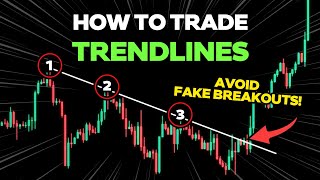 How To Avoid Fake Breakouts! Easy Trick to Trading Trendlines | Smart Money Concepts