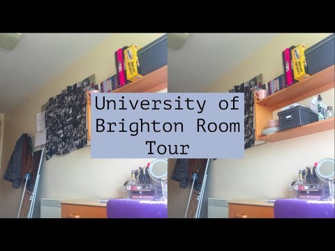 UNIVERSITY OF BRIGHTON ROOM TOUR