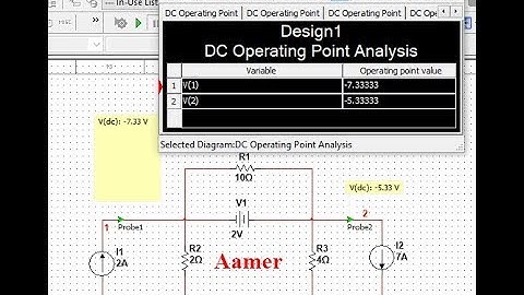 #04 : Nodal Analysis in Multisim