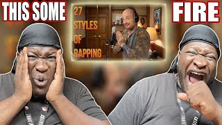 RAPPER REACTS TO | Mac Lethal's 27 Styles of Rapping (REACTION)