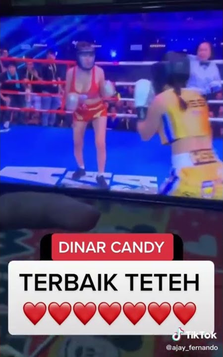 DINAR CANDY VS NIKITA MIRZANI BOXING 🤪