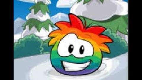 How To Get The Rainbow Puffle In Club Penguin Online Without Waiting