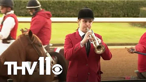 Oaklawn makes history with first female bugler in 2025 racing season debut