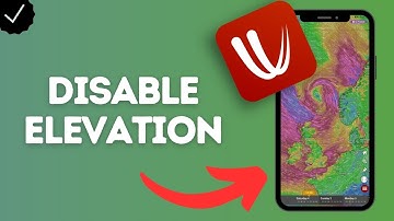 How to Disable Showing Elevation in the Weather Picker in Windy.com App (hide terrain height)