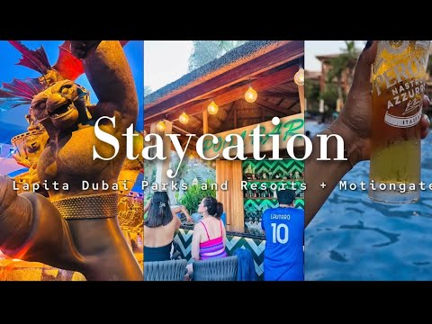 A Day in Lapita Dubai Parks and Resorts and Motion Gate