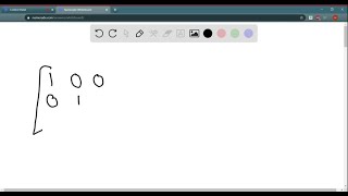 Define the term identity matrix (unit matrix). All elements are ones. Ones on the first row and col…