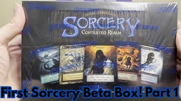 First Sorcery Beta Booster Box Opening!