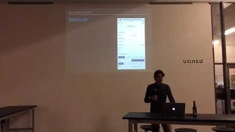 Talk   iOS  IoT lesson learned   Meetup Internet Of Things   Usine IO