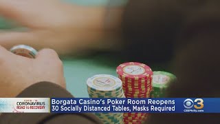 Poker Resumes At Atlantic City's Borgata Hotel And Casino