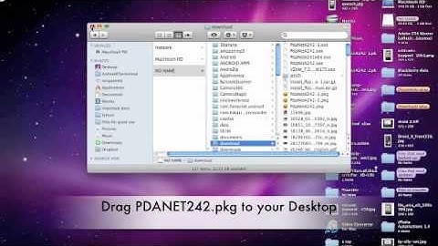Tethering using PDANET for mac