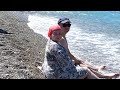 Отдых в Абхазии/Мы на море