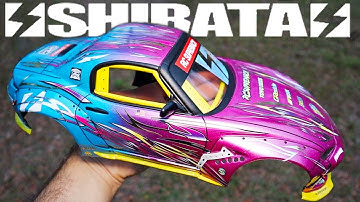 I airbrush/customize a MX5 Pandem MIATA 225mm RC Drift body- SHIBATA RC