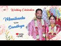 Manikanta weds sandhya wedding celebratons