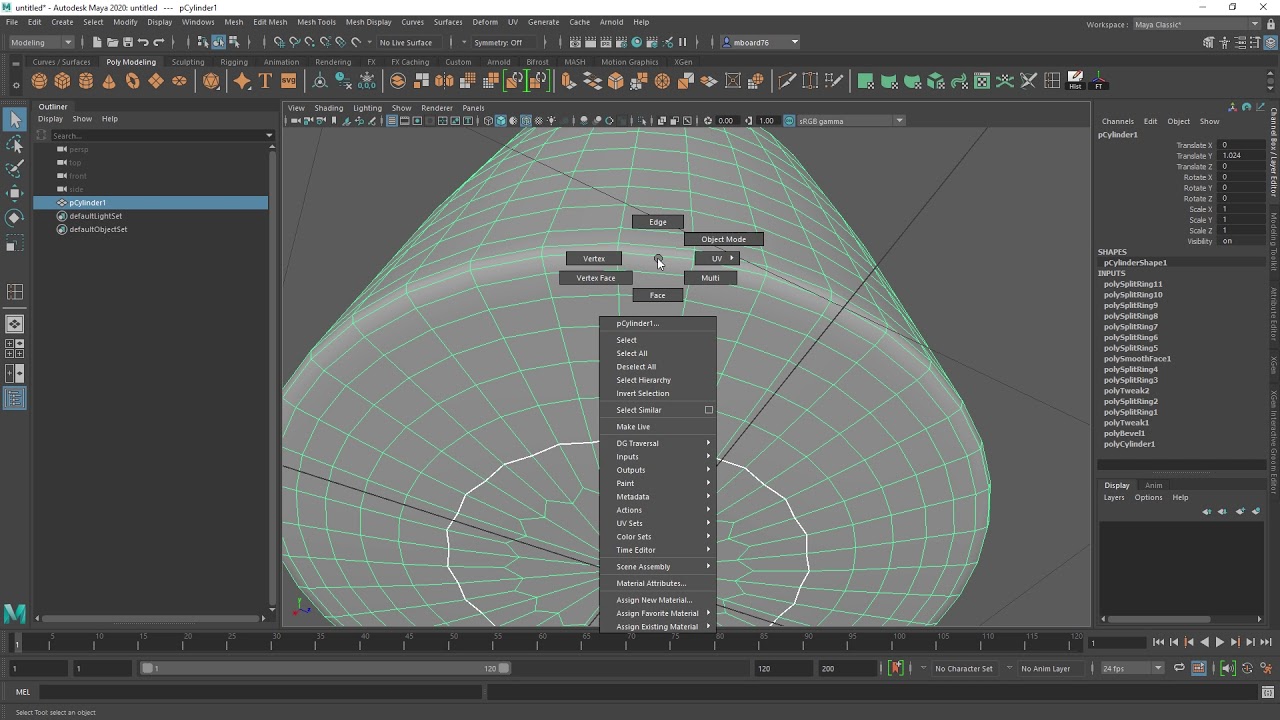 UE4 Jiggle Physics Model and Unwrap the Dot in Maya YouTube