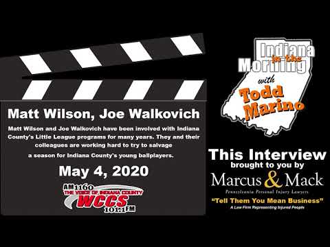 Indiana in the Morning Interview: Matt Wilson and Joe Walkovich (5-4-20)