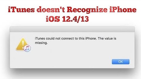iTunes could not Connect to this iPhone error on iPhone 11 Pro Max in iOS 13/13.1 - Here