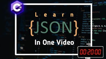 Complete JSON Tutorial in Hindi 2025 | Learn JSON in One Video | JSON Handling in C# | Full Guide