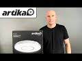 How to Change a Light Fixture (4K) Artika LED Ceiling Light Fixture