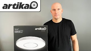 How to Change a Light Fixture (4K) Artika LED Ceiling Light Fixture